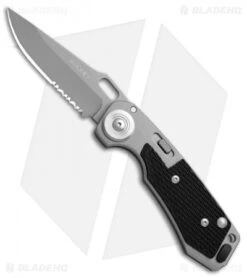 Crkt 25 CRKT 4514 HAWK D.O.G. Automatic Conversion Knife (3.5" Bead Blast Serr)