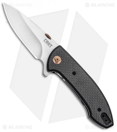 CRKT Avant Flipper Knife Carbon Fiber (3.17" Satin) 4620 3 CRKT Avant Flipper Knife Carbon Fiber (3.17" Satin) 4620