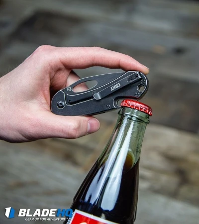CRKT Bev-Edge Flipper Knife W/ Bottle Opener Black (2.5" Black Stonewash) 4635 7 CRKT Bev-Edge Flipper Knife W/ Bottle Opener Black (2.5" Black Stonewash) 4635 - Image 5