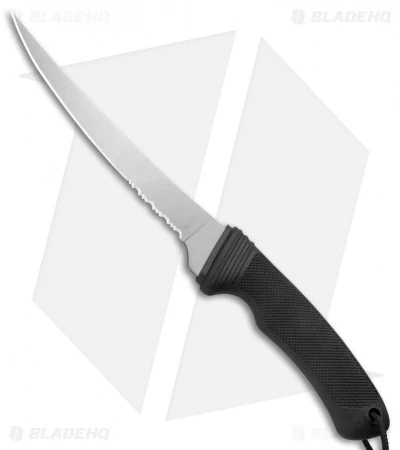 CRKT Big Eddy Fixed Blade Fillet Knife (6.75" Serr) 3008N 3 CRKT Big Eddy Fixed Blade Fillet Knife (6.75" Serr) 3008N