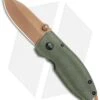 CRKT Burnley Desert Warrior Squid Knife Green Micarta (2.25" Copper D2) -Crkt CRKT Burnley Desert Warrior Squid Knife Green Micarta 2.25 Copper D2 BHQ 116188 LS