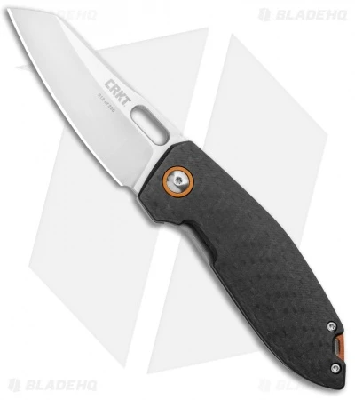 CRKT Burnley Sketch Frame Lock Knife Carbon Fiber (2.75" Satin D2) Exclusive 3 CRKT Burnley Sketch Frame Lock Knife Carbon Fiber (2.75" Satin D2) Exclusive