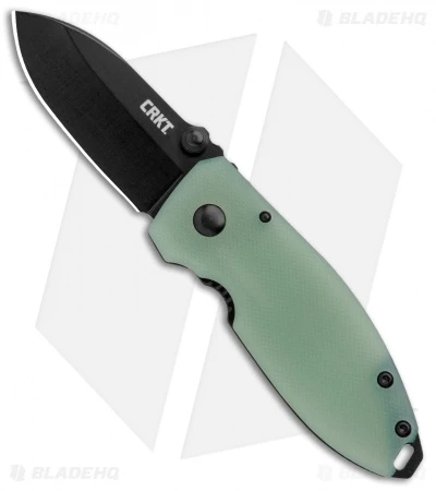 CRKT Burnley Squid Frame Lock Knife Natural G-10 (2.25" Black D2) 3 CRKT Burnley Squid Frame Lock Knife Natural G-10 (2.25" Black D2)