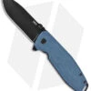 CRKT Burnley Squid XM Denim Micarta Manual Flipper Frame Lock (2.95" Black) 2 CRKT Burnley Squid XM Denim Micarta Manual Flipper Frame Lock (2.95" Black) -Crkt CRKT Burnley Squid XM FL Denim Micarta Black BHQ 146236 jr