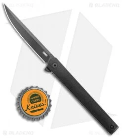 CRKT CEO Flipper Liner Lock Knife Black GRN (3.25" Black) 9 CRKT CEO Flipper Liner Lock Knife Black GRN (3.25" Black) -Crkt CRKT CEO Black Glass Reinforced Nylon LL Black BHQ 138962 jr bottlecap