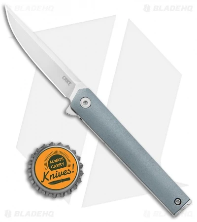 CRKT CEO Compact Liner Lock Knife Gray GRN (2.61" Satin) 6 CRKT CEO Compact Liner Lock Knife Gray GRN (2.61" Satin) - Image 4