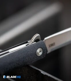 CRKT CEO Flipper Liner Lock Knife Black GRN (3.4" Satin) 12 CRKT CEO Flipper Liner Lock Knife Black GRN (3.4" Satin) -Crkt CRKT CEO Flipper Liner Lock Knife Black GRN Satin BHQ 119358 kp steel open web