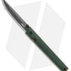 CRKT CEO Liner Lock Knife Green Micarta (3.1" Smokewash D2) BHQ Exclusive -Crkt CRKT CEO LL Green Micarta SW D2 7096GKD2 BHQ 101007 jr 1