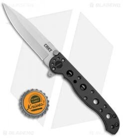 CRKT Carson M16-01S EDC Spear Point Flipper Knife (3.125" Bead Blast) -Crkt CRKT Carson M16 01S EDC SP Flipper BB M16 01S BHQ 11417 jr bottlecap