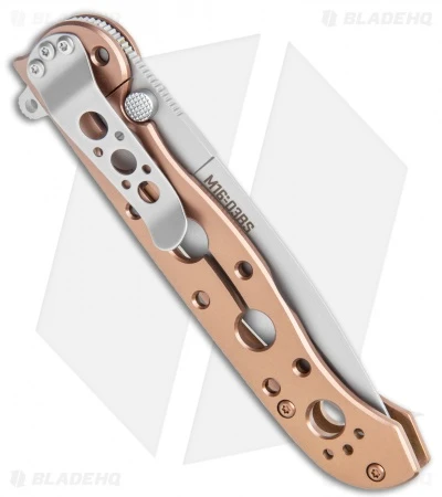 CRKT Carson M16-03BS Frame Lock Knife Bronze Stainless Steel (3.6" Satin) 5 CRKT Carson M16-03BS Frame Lock Knife Bronze Stainless Steel (3.6" Satin) - Image 3