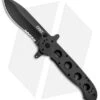 CRKT Carson M21-14SF Special Forces Flipper Knife Aluminum (3.875" Black Serr) 2 CRKT Carson M21-14SF Special Forces Flipper Knife Aluminum (3.875" Black Serr) -Crkt CRKT Carson M21 12SF Special Forces Aluminum Black Serr BHQ 6703 jr