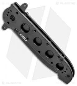 CRKT Carson M21-14SF Special Forces Flipper Knife Aluminum (3.875" Black Serr) 7 CRKT Carson M21-14SF Special Forces Flipper Knife Aluminum (3.875" Black Serr) -Crkt CRKT Carson M21 12SF Special Forces Aluminum Black Serr BHQ 6703 jr spine