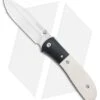 CRKT Carson M4-02 White Bone Spring Assisted Knife (3.25" Satin) -Crkt CRKT Carson M4 02 White Bone SA Satin BHQ 7396 jr