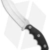 CRKT Catchall Fixed Blade Knife Rubberized GRN (5.5" Satin) -Crkt CRKT Catchall Fixed Blade Black Satin BHQ 138973 jr