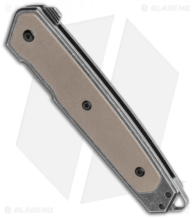 CRKT Cinco Frame Lock Brown G-10 Knife (2.9" Black) 7091 4 CRKT Cinco Frame Lock Brown G-10 Knife (2.9" Black) 7091 - Image 2