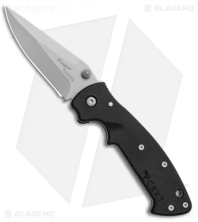 CRKT Crawford Kasper Liner Lock Knife Black Zytel (3.1" Bead Blast) 6772 3 CRKT Crawford Kasper Liner Lock Knife Black Zytel (3.1" Bead Blast) 6772