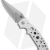 CRKT Crawford Kasper Professional Liner Lock Knife Silver (3" Gray) 7772 1 CRKT Crawford Kasper Professional Liner Lock Knife Silver (3" Gray) 7772 -Crkt CRKT Crawford Kasper Professional LL Silver Gray 7772 BHQ 76580 jr