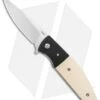 CRKT Curfew Spring Assisted Knife White Fiber/Black Aluminum (3.1" Satin) 1 CRKT Curfew Spring Assisted Knife White Fiber/Black Aluminum (3.1" Satin) -Crkt CRKT Curfew REsin Handle LL DP Satin BHQ 138959 jr