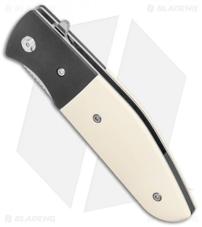 CRKT Curfew Spring Assisted Knife White Fiber/Black Aluminum (3.1" Satin) 4 CRKT Curfew Spring Assisted Knife White Fiber/Black Aluminum (3.1" Satin) - Image 2