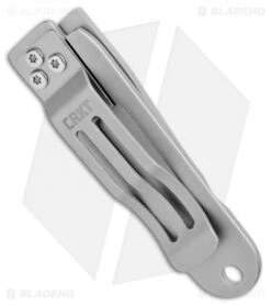 CRKT Ed Halligan K.I.S.S. Tanto Frame Lock Knife (2.25" Bead Blast) 5500 -Crkt CRKT Ed Halligan K.I.S.S. Tanto FL BB 5500 BHQ 6566 jr side