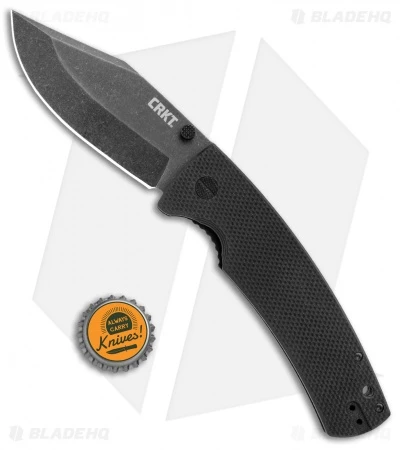 CRKT Ryan Johnson The Gulf Lock Knife Black G10 (4" Black Stonewash) 6 CRKT Ryan Johnson The Gulf Lock Knife Black G10 (4" Black Stonewash) - Image 4