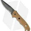 CRKT Hammond Cruiser Liner Lock Knife Tan (3.75" Black Serr) 7914DB 2 CRKT Hammond Cruiser Liner Lock Knife Tan (3.75" Black Serr) 7914DB -Crkt CRKT Hammond Cruiser Tan Black Serr BHQ 43823