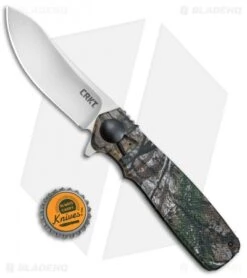 CRKT Homefront Hunter Field Strip Knife Real Tree Camo (3.5" Satin) K265CXP -Crkt CRKT Homefront Hunter LL Real Tree Camo K265CXP BHQ 51856 jr bottlecap 2