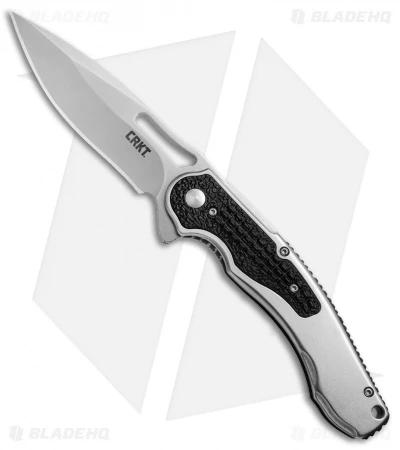 CRKT Ikoma Carnufex Frame Lock Flipper Knife (4" Satin) 5480 3 CRKT Ikoma Carnufex Frame Lock Flipper Knife (4" Satin) 5480