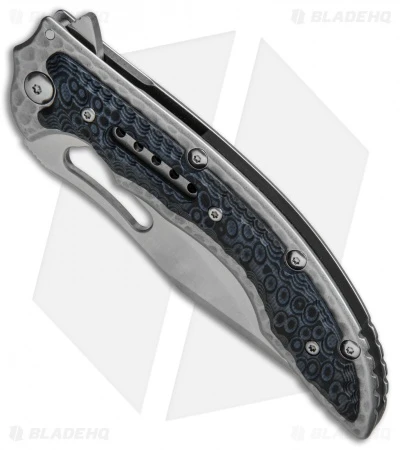CRKT Ikoma Fossil Frame Lock Knife Black G-10 (3.96" Satin) 5473 4 CRKT Ikoma Fossil Frame Lock Knife Black G-10 (3.96" Satin) 5473 - Image 2