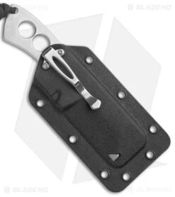 CRKT Jon Graham Razel Chisel Fixed Blade Knife Gray Stainless Steel (2" Steel) -Crkt CRKT Jon Graham Razel Chisel Fixed Blade SW BHQ 178660 jr sheath