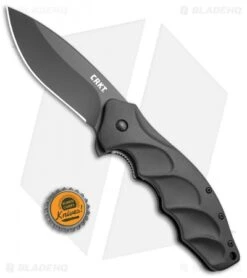 CRKT Ken Onion Foresight Liner Lock Knife (3.5" Black) K220KKP 9 CRKT Ken Onion Foresight Liner Lock Knife (3.5" Black) K220KKP -Crkt CRKT Ken Onion Foresight Black K220KKP BHQ 12910 jr bottlecap 2