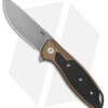 CRKT Ken Onion Jake Liner Lock Knife Bronze Aluminum (3.32" Bead Blast) -Crkt CRKT Ken Onion Jake LL Bronze Aluminum BB BHQ 178669 jr