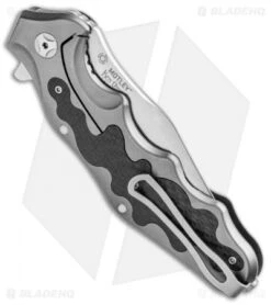 CRKT Ken Onion Motley Flipper Knife Carbon Fiber/Ti (Satin) K210CFXP -Crkt CRKT Ken Onion Motley CF Ti Satin K210CFXP BHQ 92296 jr side