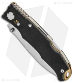 CRKT Lake Laredo Lockback Knife Black G-10 (3.25" Satin Serr) 7266 -Crkt CRKT Lake Laredo LB Black G 10 Satin Serr 7266 BHQ 85978 jr spine