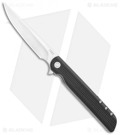 CRKT Large LCK + Spring Assisted Liner Lock Knife Black G-10 (3.6" Satin) 3810 3 CRKT Large LCK + Spring Assisted Liner Lock Knife Black G-10 (3.6" Satin) 3810