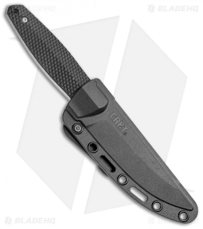 CRKT Lucas Burnley Strafe Fixed Blade Knife Black GFN (4.6" Satin)1210 5 CRKT Lucas Burnley Strafe Fixed Blade Knife Black GFN (4.6" Satin)1210 - Image 3