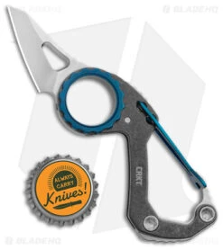 CRKT Mike Bond Compano Sheepsfoot Slip Joint Knife Carabiner (1.44" Satin) 9 CRKT Mike Bond Compano Sheepsfoot Slip Joint Knife Carabiner (1.44" Satin) -Crkt CRKT Mike Bond Compano Sheepsfootf SJ Carabiner Satin BHQ 145867 jr bottlecap