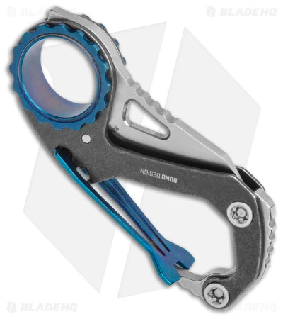 CRKT Mike Bond Compano Sheepsfoot Slip Joint Knife Carabiner (1.44" Satin) 5 CRKT Mike Bond Compano Sheepsfoot Slip Joint Knife Carabiner (1.44" Satin) - Image 3