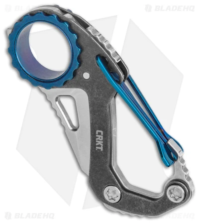 CRKT Mike Bond Compano Sheepsfoot Slip Joint Knife Carabiner (1.44" Satin) 4 CRKT Mike Bond Compano Sheepsfoot Slip Joint Knife Carabiner (1.44" Satin) - Image 2