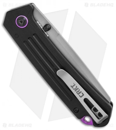 CRKT Montosa Liner Lock Knife Black G-10 (3.25" Bead Blast) 7115 5 CRKT Montosa Liner Lock Knife Black G-10 (3.25" Bead Blast) 7115 - Image 3