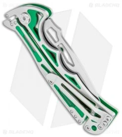 CRKT Nirk Tighe 2 Knife Green Stainless Steel (3.2" Satin) 5241 8 CRKT Nirk Tighe 2 Knife Green Stainless Steel (3.2" Satin) 5241 -Crkt CRKT Nirk Tighe 2 Green SS Satin 5241 BHQ 119341 jr side