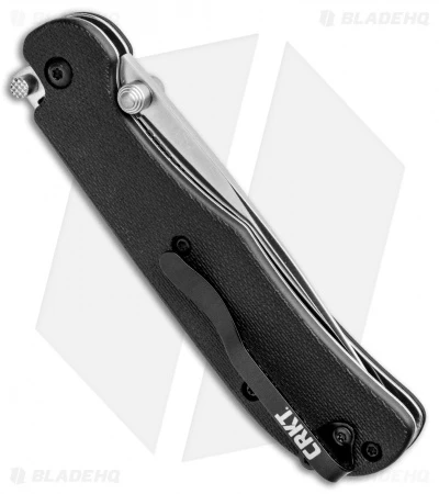 CRKT Offbeat II Lockback Knife Black GRN (3.2" Satin) 7760 5 CRKT Offbeat II Lockback Knife Black GRN (3.2" Satin) 7760 - Image 3