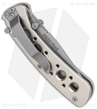 CRKT Pike's Peak Liner Lock Knife Alloy (2.3" Bead Blast) 6601N 5 CRKT Pike's Peak Liner Lock Knife Alloy (2.3" Bead Blast) 6601N - Image 3