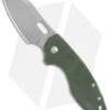 CRKT Pilar Exclusive Frame Lock Knife Green Micarta (2.4" Stonewash D2) -Crkt CRKT Pilar FL Green Micarta SW D2 BHQ 113628 jr