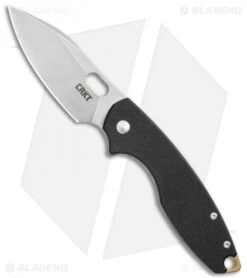 CRKT Pilar III Frame Lock Knife Black G-10 (3" Stonewash D2) 5317D2