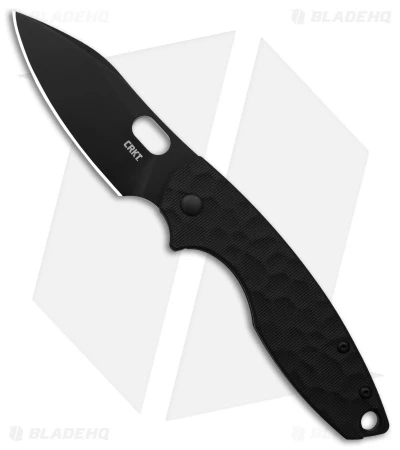 CRKT Pilar III Frame Lock Knife Hammered Texture Black G-10 (2.97" Black) 2 CRKT Pilar III Frame Lock Knife Hammered Texture Black G-10 (2.97" Black)