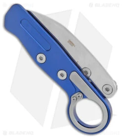 CRKT Provoke EDC Kinematic Morphing Karambit Blue Aluminum (2.56" SW) -Crkt CRKT Provoke EDC Kinematic Morphing Karambit Blue Aluminum SW BHQ 178651 jr spine