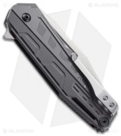 CRKT Dew Hara Raikiri Field Strip Knife Black Al (3.75" Satin) 5040 -Crkt CRKT Raikiri jr side