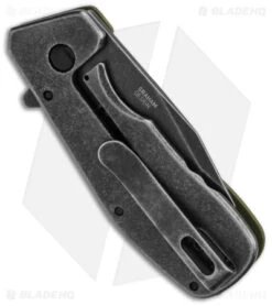 CRKT Graham Razelcliffe Frame Lock Knife OD Green G-10 (2.4" Black Stonewash) 8 CRKT Graham Razelcliffe Frame Lock Knife OD Green G-10 (2.4" Black Stonewash) -Crkt CRKT Razecliffe OD G10 Black Blade BHQ 140696 td side