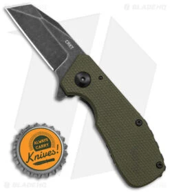 CRKT Graham Razelcliffe Frame Lock Knife OD Green G-10 (2.4" Black Stonewash) 9 CRKT Graham Razelcliffe Frame Lock Knife OD Green G-10 (2.4" Black Stonewash) -Crkt CRKT Razecliffe OD G10 Black Blade BHQ 140696 td size